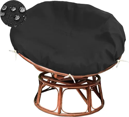 Miniatura 11 de Sqodok Papasan - Fundas de cojín de 50 pulgadas de tela de pana para interiores, lavables a máquina, con cremallera y correas