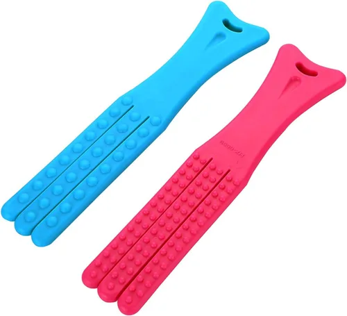 Miniatura 6 de U Scinan Masaje corporal Pat Back Hammer Herramientas de masaje Masajeador portátil Clap Stick para hombro Cuello Pie