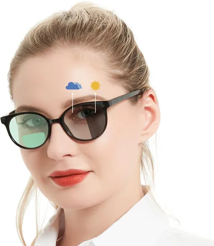 Miniatura 7 de Gafas de lectura Occhi Chiari para ordenador, filtro que bloquea la luz azul, gafas de vista cansada, lentes anti brillo con protección UV para Gris