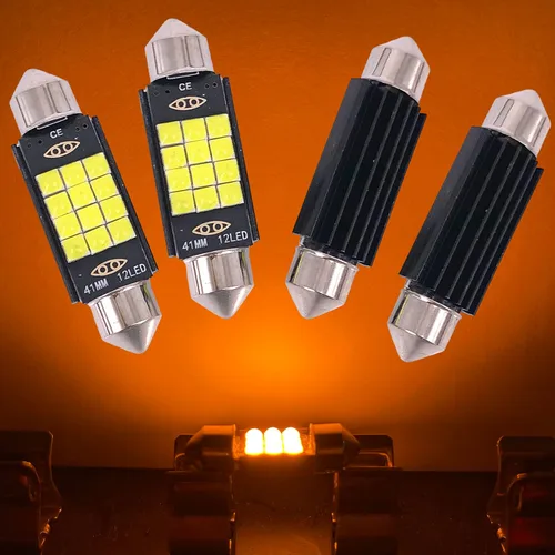 Miniatura 30 de SOCAL-LED - Bombilla LED de 0.157 x 1.220 in de Canbus Super Bright 3030 Chipset para interior de coche, luz de cúpula DE3175, luz de mapa, azul