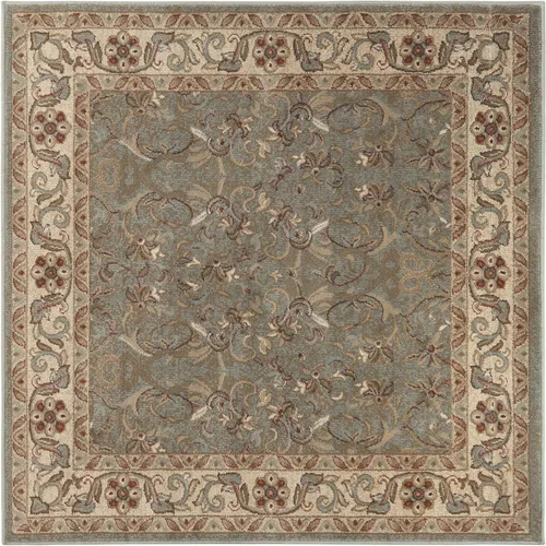 Miniatura 2 de SUPERIOR - Alfombra de área para interiores con respaldo de yute, alfombras para dormitorio, sala de estar/comedor, oficina, cocina, decoración Verde