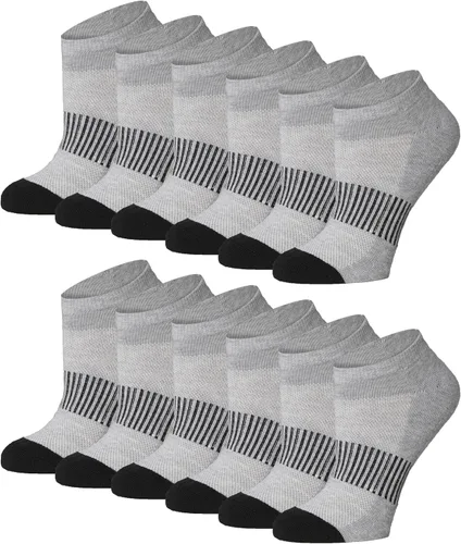 Miniatura 43 de Tipi Toe Women’s 12 Pack Cushioned Low Cut Socks – Breathable, Moisture-Wicking Athletic Comfort for Running & Daily Wear