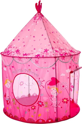 Miniatura 5 de Kidodo Tienda de Campaña de Juego para Niños Juguete Niños Tienda Emergente Casa de Juegos para Niños Interior Rosa