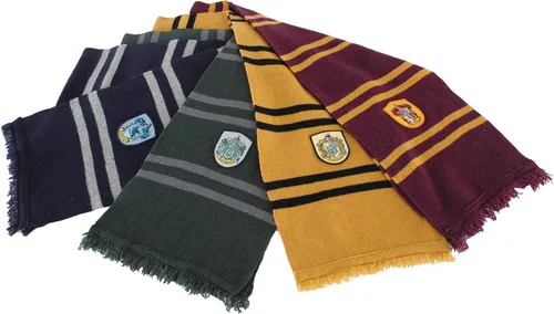 Miniatura 4 de Bufanda de lujo de casa, Harry Potter, talla única , Granate y dorado