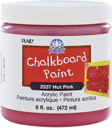 Miniatura 9 de Pintura para pizarrón FolkArt, colores surtidos Negro