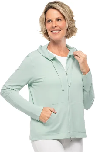 Miniatura 57 de Sudadera con capucha para la costa, de Coolibar, para mujer, UPF 50+, protege del sol