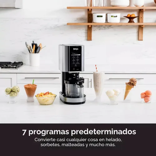 Miniatura 3 de SharkNinja NC301 CREAMi - Máquina para hacer helados 7 en 1 con 7 modos personalizados de golosinas congeladas y fácil preparación de golosinas en 3