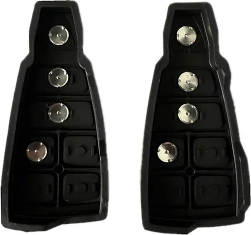 Miniatura 2 de Funda para llavero para Dodge Dodge - 2 paquetes de 3 botones de control remoto para llavero de repuesto para Dodge Ram 1500 2500 3500 Journey Jeep