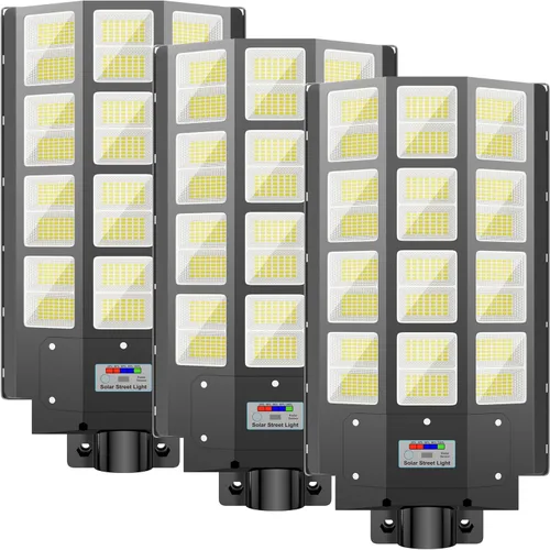 Miniatura 12 de Luz solar de calle de 8000 W, impermeable, 240000 lúmenes, funciona con energía solar, luces de estacionamiento grandes, luz de calle grande