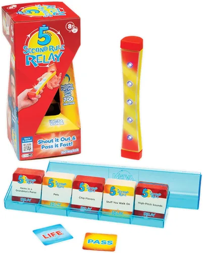 Miniatura 9 de 5 Second Rule Family Edition (Mini Tube) - Juego de cartas de preguntas simples para diversión familiar, fiesta, niños, viajes, noche