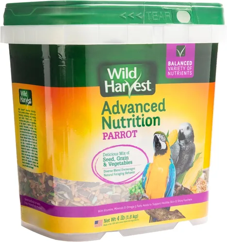 Miniatura 7 de Wild Harvest Advanced Nutrition - Loro de 4 libras, mezcla de semillas, granos y verduras