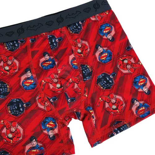 Miniatura 4 de DC Comics Calzoncillos bóxer de superhéroe para niño con Batman, Flash, Superman y más, tallas 4, 6, 8, 10, 12