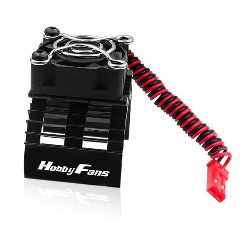 Disipador de calor de motor RC con ventilador de enfriamiento de 5 V, apto para 540 550 3650 F540 3660 3670 Tamaño sin escobillas Motor Disipador de