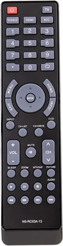 Nuevo NS-RC03A-13 NSRC03A13 Remoto de repuesto para Insignia TV NS-24L120A13 NS-29L120A13 NS-32L120A13 NS-32L121A13 NS-32D120A13 NS-24L240A13