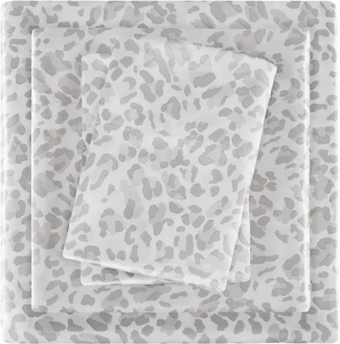Miniatura 263 de Madison Park Essentials - Juego de sábanas de satén de lujo y sedoso con brillo natural, bolsillo elástico de 14 pulgadas para colchones de hasta 16