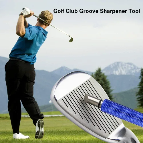 Miniatura 6 de Afilador de ranuras de golf, sacapuntas de ranura para palos de golf, sacapuntas de ranura, sacapuntas de club, herramienta de afilado de ranuras