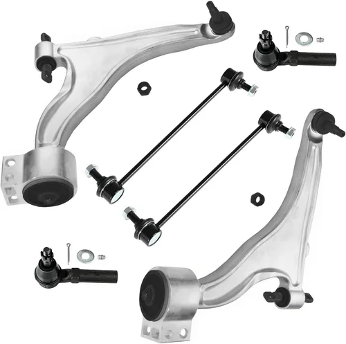 Miniatura 112 de Detroit Axle - Kit de brazos de control de extremo delantero 4WD para Ford 04-08 F-150, 06-08 Lincoln Mark LT, 4 extremos de barra de acoplamiento