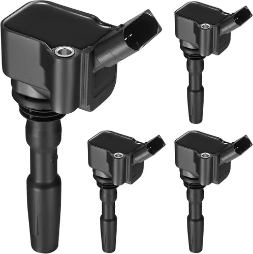 Miniatura 29 de BDFHYK Paquete de bobinas de encendido UF529 y bujías de iridio 4644 compatibles con Audi A3 A4 Allroad Quattro A5 Quattro Q5 TT Quattro Volkswagen