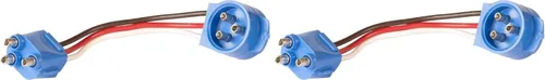 Miniatura 3 de Grote 66831 Enchufe adaptador (pin macho a terminación de pin hembra de 90°), azul