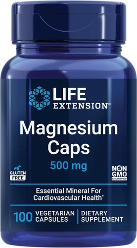 Miniatura 2 de Life Extension Cápsulas de magnesio 500 mg, vitamina C 1000 mg con fitosoma de bio-quercetina - corazón, hueso, salud inmunológica - 200 cápsulas