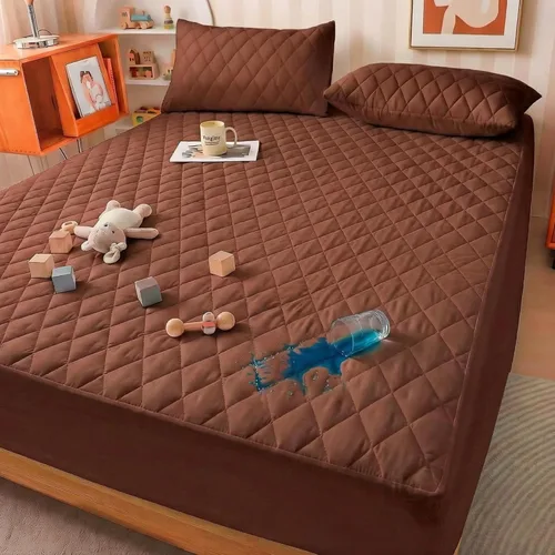 Miniatura 7 de Funda de colchón, funda de colchón impermeable, tamaño completo, ultrasuave y transpirable, lavable a máquina, adecuada para el hogar, dormitorio