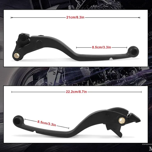 Miniatura 3 de BAIONE Worldmotop - Juego de palancas de embrague de freno de motocicleta CNC compatible con BMW F750GS F850GS 2018-2024 F850GS Adventure 2018-2024