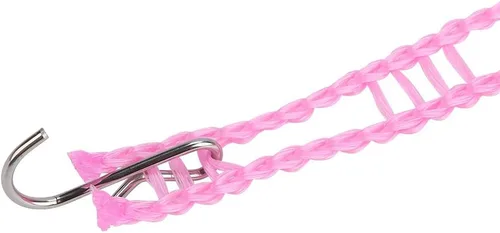 Miniatura 5 de Tendedero de ropa, cuerda de secado de ropa, resistente al viento, tendedero de viaje para interiores y exteriores, tendedero de ropa para camping