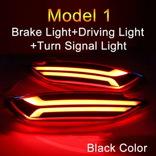 Miniatura 3 de Conjunto de Luz Trasera LED - Compatible con Hyundai Tucson 2015-2017, Reflector de Parachoques, Luces de Conducción, Freno, Antiniebla
