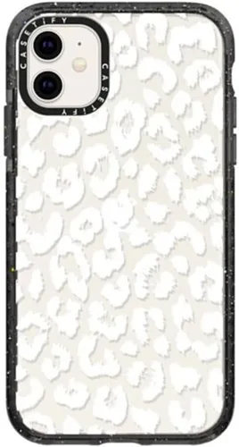 Miniatura 113 de CASETiFY Impact - Funda para iPhone 11 - Flower Power Retro - Negro Transparente