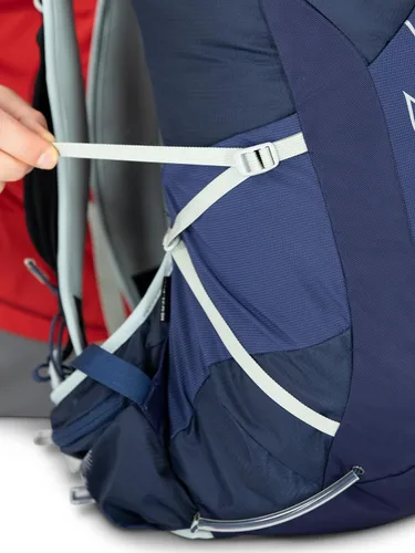 Miniatura 12 de Osprey Talon 22L Mochila de senderismo para hombre con cinturón de cadera, color azul cerámica, S/M