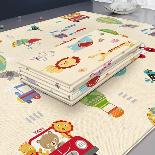 Miniatura 5 de Tapetes educativos para niños, alfombra de juegos para niños, alfombra para sala de juegos con patrón colorido, tapete de colección