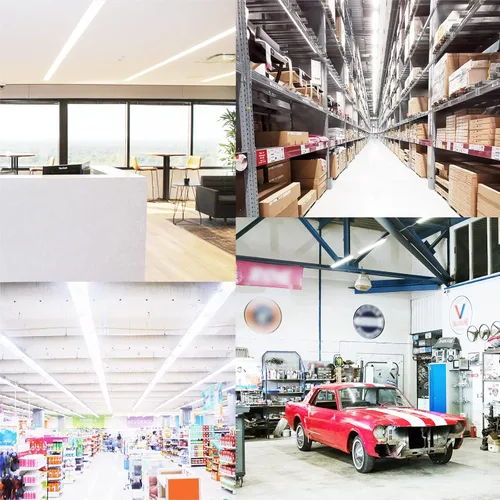 Miniatura 7 de Paquete de 4 bombillas LED T8 de 4 pies, 24 W 3000 LM, luz diurna de 6000 K, derivación de balasto, bombillas tipo B alimentadas de doble extremo