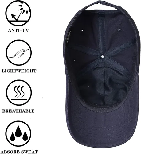 Miniatura 56 de IIN Gorra de béisbol con bandera estadounidense para hombres y mujeres, de perfil bajo, militar, militar, militar, para papá