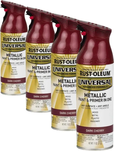 Miniatura 140 de Rust-Oleum 245197 Pintura en aerosol universal para todas las superficies, 12 onzas, negro satinado