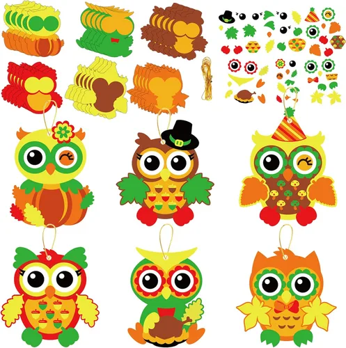 Miniatura 7 de 30 Paquetes de Kits de Manualidades de Helado de Verano para Niños Dulces Conjunto de Manualidades de Arte con Calcomanías DIY para Educación