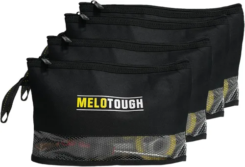 MELOTOUGH Bolsa pequeña para herramientas con cremallera, bolsa de herramientas pequeña con cremallera, bolsa organizadora de almacenamiento