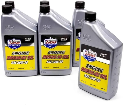 Miniatura 3 de Lucas Oil 10630 Aceite de rodaje de motor SAE 30-32 FL OZ (paquete de 6)
