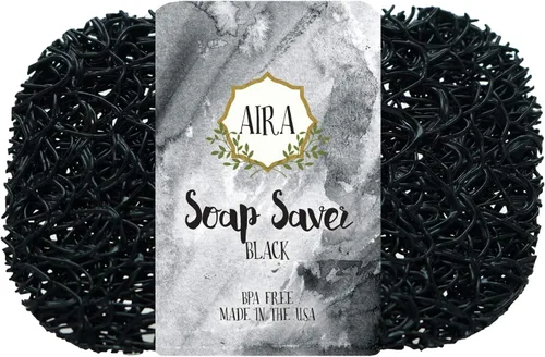 Miniatura 23 de Aira Jabonera - Plato para Jabón y Accesorio de Soporte de Jabón - Portajabones sin BPA para Ducha y Baño - Fabricado en EE. UU. - Drena el Agua