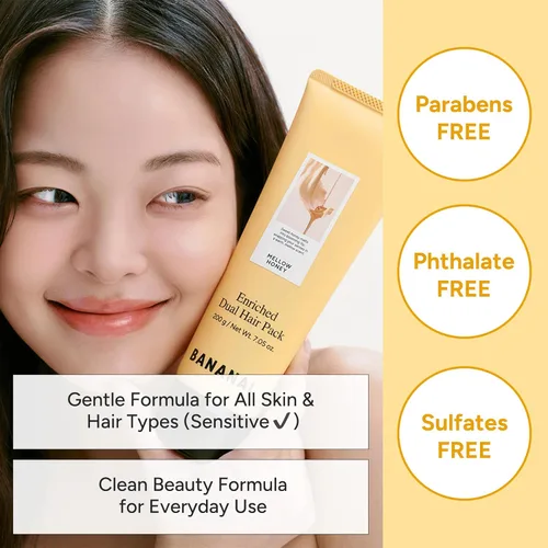 Miniatura 6 de Paquete doble coreano para cabello liso y brillante, tratamiento acondicionador profundo con proteína de arroz, extracto de seda y miel, fórmula