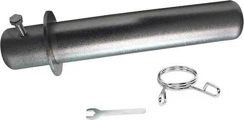 Miniatura 2 de 8" cromado olímpicos adaptador Sleeve (OD 1.875") W/Collar