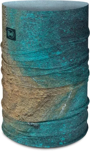 Miniatura 13 de BUFF CoolNet UV Polaina para el cuello, Protección solar UPF 50, Transpirable, Versátil, Mascarilla de secado rápido, Negro y Azul, Talla para Sun