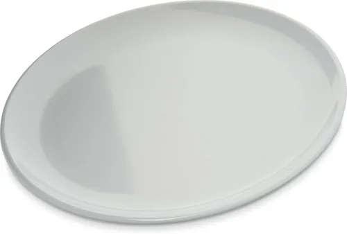 Miniatura 10 de Carlisle FoodService Products Epicure - Plato de plástico reutilizable para bufé, restaurante y hogar, melamina, 12 pulgadas, blanco, (paquete de 12)