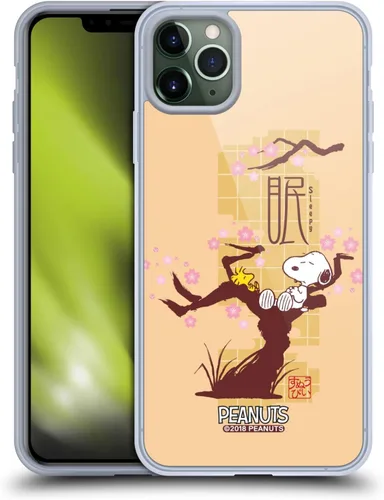 Miniatura 484 de Carcasa de gel para iPhone 7 Plus/iPhone 8 Plus, diseño de Snoopy Oriental de Peanuts, Badges