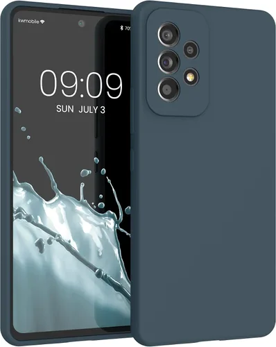Miniatura 98 de kwmobile Funda Compatible con Samsung Galaxy A14 5G - Funda de teléfono de TPU y silicona con acabado suave - Verde Lima