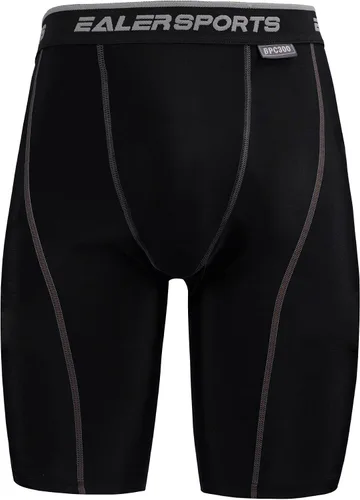 Miniatura 2 de EALER HCP - Pantalones de hockey de compresión con copa atlética y pestañas para calcetines, tenis de hockey para hombres y niños, adultos y jóvenes