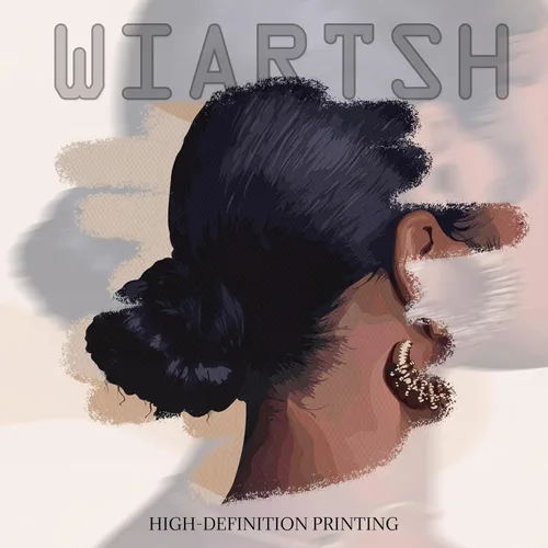 Miniatura 7 de WIARTSH Black Girl - Juego de 9 lienzos abstractos de mujer afroamericana, arte moderno de melanina de moda para sala de estar, dormitorio