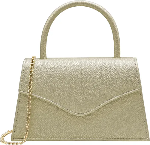 Miniatura 18 de Milisente Bolso de noche para mujer, bolso de mano para fiesta nupcial, bolsos de cóctel y baile de graduación con charol