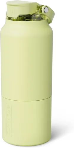Miniatura 21 de BrüMate Rise - Botella de agua de 18 onzas con popote de silicona cubierto Botella de agua para niños aislada 100% a prueba de fugas Base apta