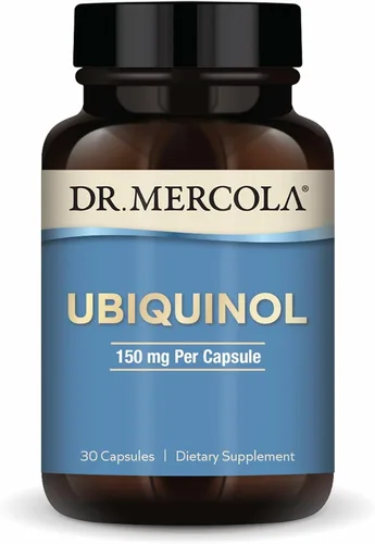 Miniatura 13 de Dr. Mercola Ubiquinol 100 mg por porción, 30 porciones (30 cápsulas), suplemento dietético, apoya la salud y el bienestar general, sin OMG