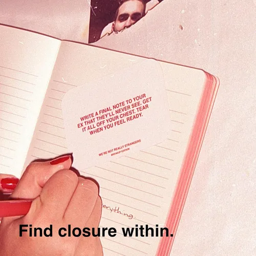 Miniatura 5 de WE'RE NOT REALLY STRANGERS Edición de ruptura - Paquete de expansión con 51 cartas introspectivas para conversaciones - Un viaje de sanación